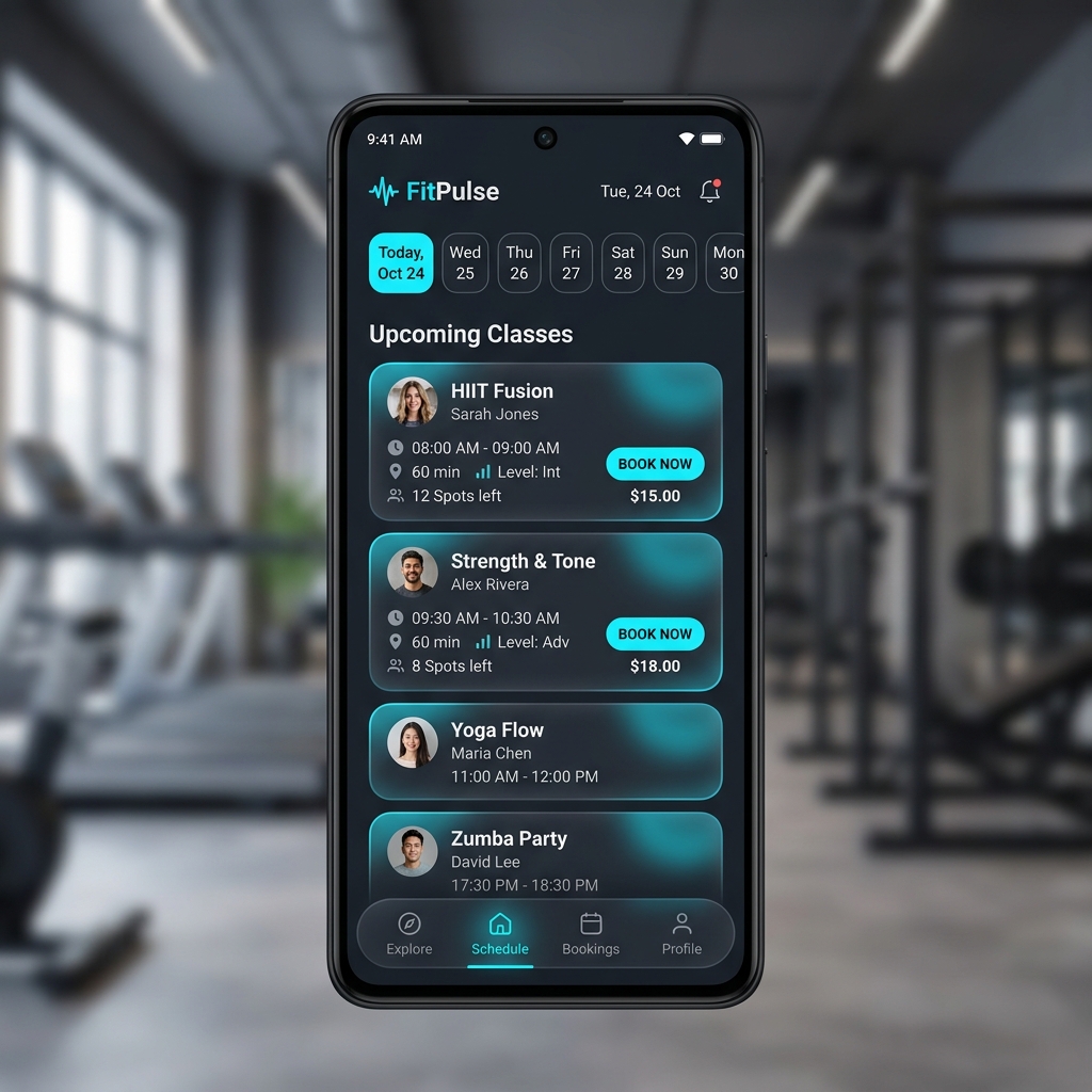 FitPulse Gym App