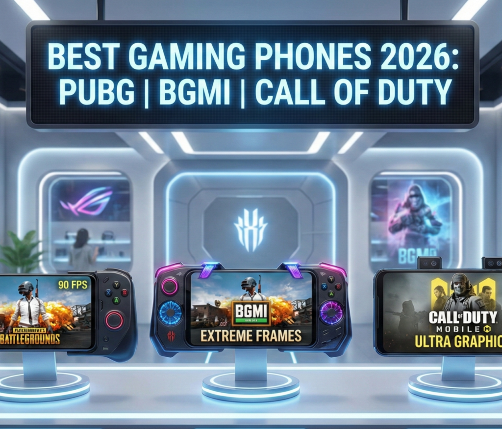 Best Gaming Phones in 2026 for PUBG, BGMI, and Call of Duty