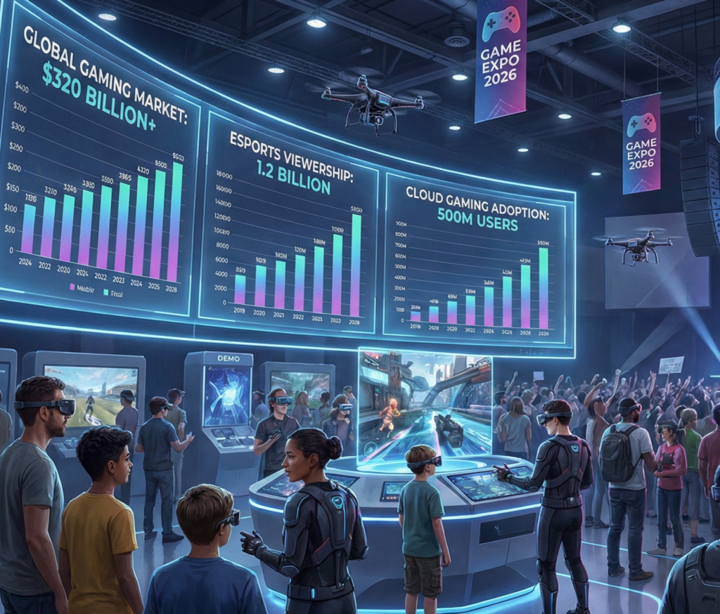 Gaming Industry Growth in 2026: How the Global Gaming Market Is Expanding Faster Than Ever