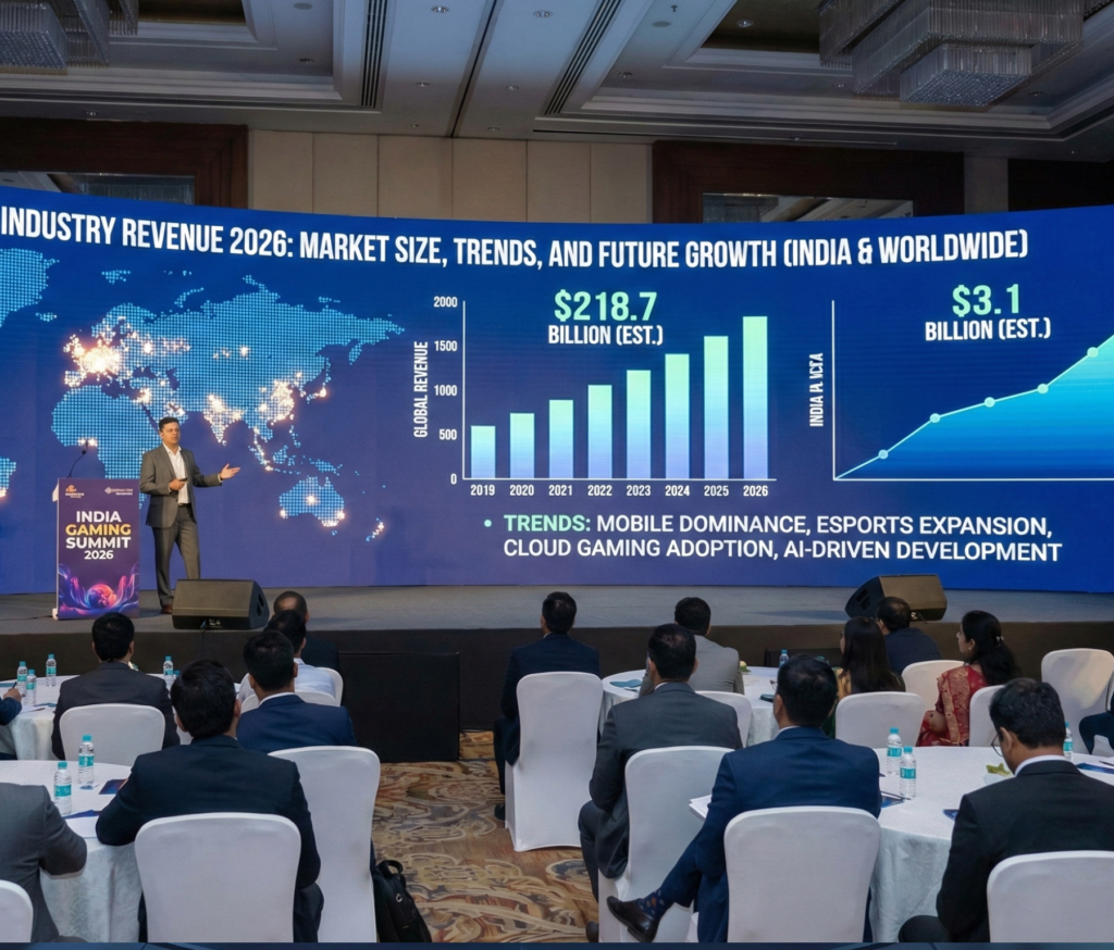 Gaming Industry Revenue 2026: Market Size, Trends, and Future Growth in India and Worldwide