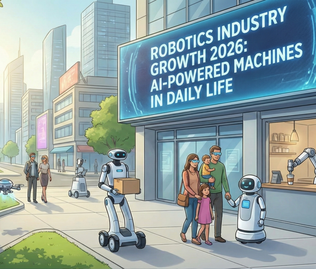 Robotics Industry Growth 2026: AI-Powered Machines in Daily Life